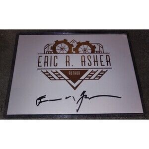 Eric R. Asher Signature & Steamborn Map Card
